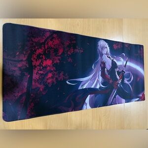 Anime Acheron Honkai Star Rail Desk Mat Keyboard Mat Large Mouse Pad New